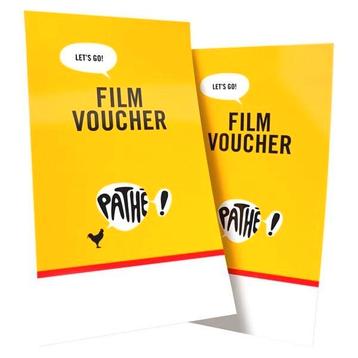 Pathé filmvoucher 2e kaartje GRATIS
 beschikbaar voor biedingen