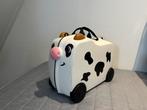 Kinder koffer koe op wieltjes, Sieraden, Tassen en Uiterlijk, Koffers, Wieltjes, Hard kunststof, Minder dan 50 cm, Ophalen of Verzenden