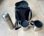 Set: Thermoskan, 2 koffie to go isolatiebekers, draagtas, Ophalen of Verzenden, Zo goed als nieuw
