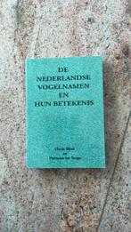 De Nederlandse vogelnamen en hun betekenis., Ophalen, Vogels, Henk Blok en Herman ter Stege