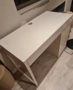 Wit IKEA Micke Bureau – 105x50 cm, Ophalen, Zo goed als nieuw