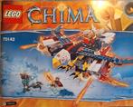 Lego Chima 70142 - Eris' Eagle Interceptor, Ophalen of Verzenden, Zo goed als nieuw, Complete set, Lego