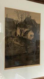 Schilderij Dirk Harting, Antiek en Kunst, Ophalen