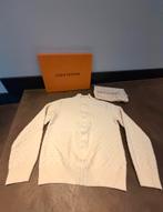 Louis Vuitton DAMIER ZIP THROUGH CARDIGAN - Maat M, Maat 48/50 (M), Wit, Ophalen of Verzenden, Zo goed als nieuw