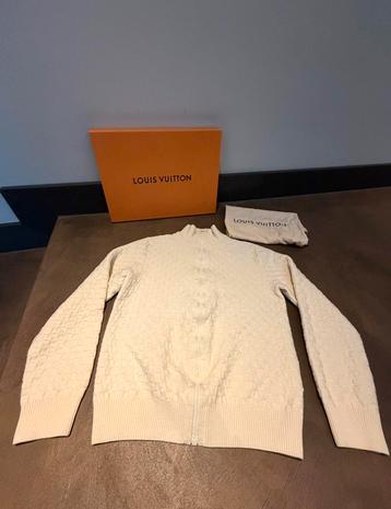 Louis Vuitton DAMIER ZIP THROUGH CARDIGAN - Maat M beschikbaar voor biedingen