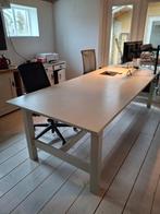 Lange tafel, Huis en Inrichting, Tafels | Eettafels, Ophalen, 200 cm of meer, 50 tot 100 cm, Zo goed als nieuw