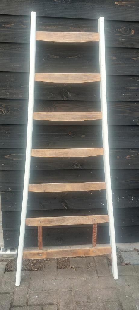Decoratieve ladder, Doe-het-zelf en Verbouw, Ladders en Trappen, Gebruikt, Ladder, Minder dan 2 meter, Ophalen of Verzenden