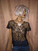 Prachtige shirt van pelagiza maat L zgan zwart, Pelagiza, Zwart, Maat 42/44 (L), Ophalen of Verzenden