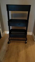 Ikea Trolley - Zwart - Goede Staat, Ophalen