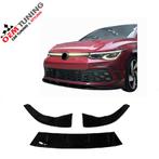 Golf 8 GTI Frontspoiler| Hoogglans Zwart | 20-24 | 3pcs, Ophalen of Verzenden