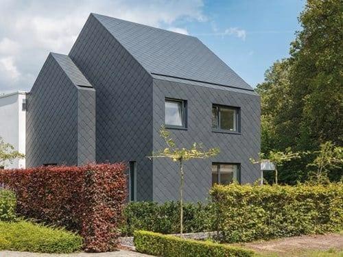 Cedral Vezelcement Leien (zwart), Doe-het-zelf en Verbouw, Dakpannen en Dakbedekking, Nieuw, Dakplaat of Dakpanplaat, Steen of Klei