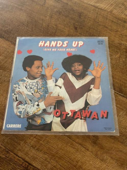 Ottawan-Hands Up, Cd's en Dvd's, Vinyl Singles, Zo goed als nieuw, Single, Pop, 7 inch, Ophalen of Verzenden