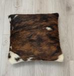 Kussentje met bont, Huis en Inrichting, Woonaccessoires | Kussens, Ophalen of Verzenden, Gebruikt, Overige kleuren, Vierkant