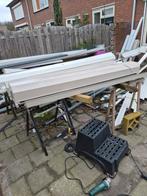 GEBRUIKT ELEKTRISCH HELLBEIGE ROLLUIK  210 x 240, Ophalen, Gebruikt