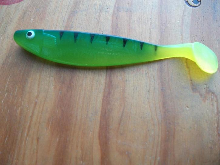 Spro WOB roofvis shad / kunstaas shad / dropshop shad, Watersport en Boten, Hengelsport | Roofvissen, Nieuw, Overige typen, Ophalen of Verzenden