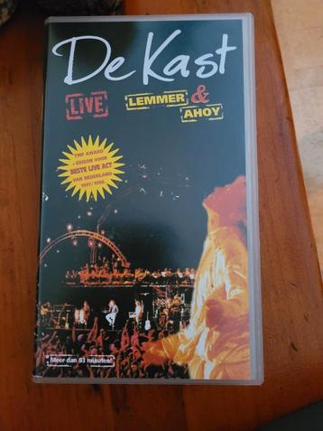 Live opnamen concerten de Kast VHS beschikbaar voor biedingen