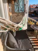 Hema hangmat met print van groene bladeren, Ophalen of Verzenden, Zo goed als nieuw, Eenpersoons, Opvouwbaar