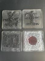 Onderzetters, glas, Ophalen of Verzenden, Glas of Kopje