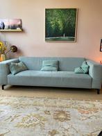 Jamé Design Bank + Poef - Gebruikt, Gebruikt, 125 cm of meer, Ophalen of Verzenden, Stof