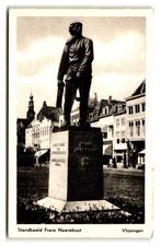 Vlissingen, Standbeeld Frans Naerebout, Verzenden, 1940 tot 1960, Ongelopen, Zeeland