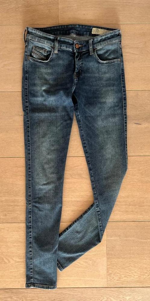 NIEUWE Skinny Jeans van Diesel, Kleding | Dames, Spijkerbroeken en Jeans, Nieuw, W28 - W29 (confectie 36), Blauw, Ophalen of Verzenden
