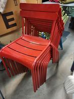 fermob Luxembourg stoelen poppy rood gebruikt, Gebruikt, Ophalen