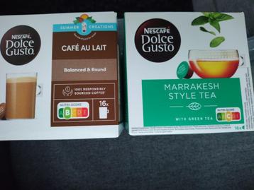 Dolce gusto cups beschikbaar voor biedingen