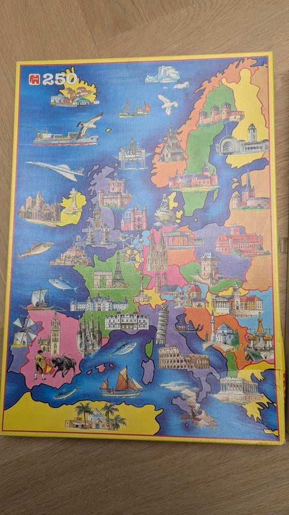 Puzzel van Europa, Ophalen of Verzenden, Meer dan 50 stukjes, 6 jaar of ouder
