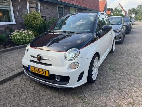 Fiat 500 1.4 T-jet Abarth C 103KW AUT 2011 Wit, Auto's, Fiat, Particulier, ABS, Airbags, Airconditioning, Alarm, Bluetooth, Boordcomputer