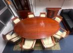Schuitema decoforma ovale grote eettafel, 100 tot 150 cm, Ophalen of Verzenden, Vijf personen of meer, Ovaal