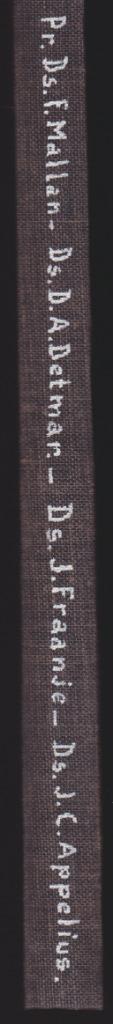 Ds.F.Mallan - Ds.D.A.Detmar - Ds.J.Fraanje - Ds.J.C.Appelius, Boeken, Godsdienst en Theologie, Gelezen, Ophalen of Verzenden
