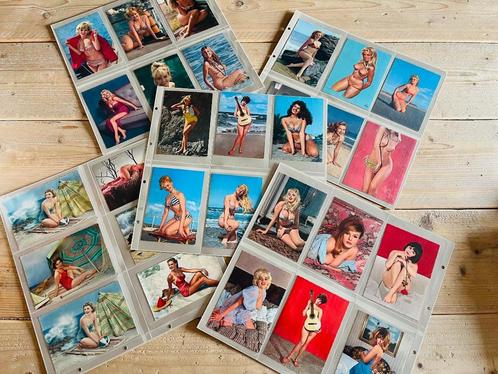 Lot vintage ansichkaart - postkaart / pin up vrouwen, Verzamelen, Ansichtkaarten | Themakaarten, Ongelopen, 1940 tot 1960, Sterren en Beroemdheden