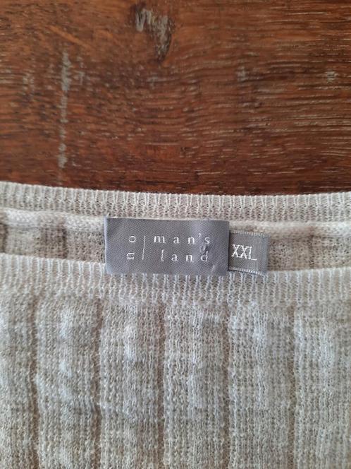 Nieuw No mans land xxl 44 taupe beige zand dunne trui zomer, Kleding | Dames, Truien en Vesten, Nieuw, Maat 42/44 (L), Beige, Ophalen of Verzenden