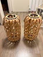 Rieten kandelaars, Ophalen, Nieuw, Kandelaar, Hout