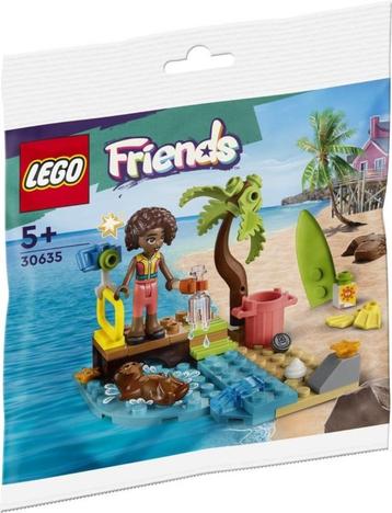 LEGO 30635 Friends Strandschoonmaak (Polybag) beschikbaar voor biedingen