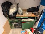 Kleine werkbank, Doe-het-zelf en Verbouw, Werkbanken, Ophalen, Gebruikt, 120 tot 170 cm, Bankschroef
