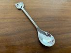 Vintage verzilverd souvenir theelepeltje KRO, Ophalen of Verzenden