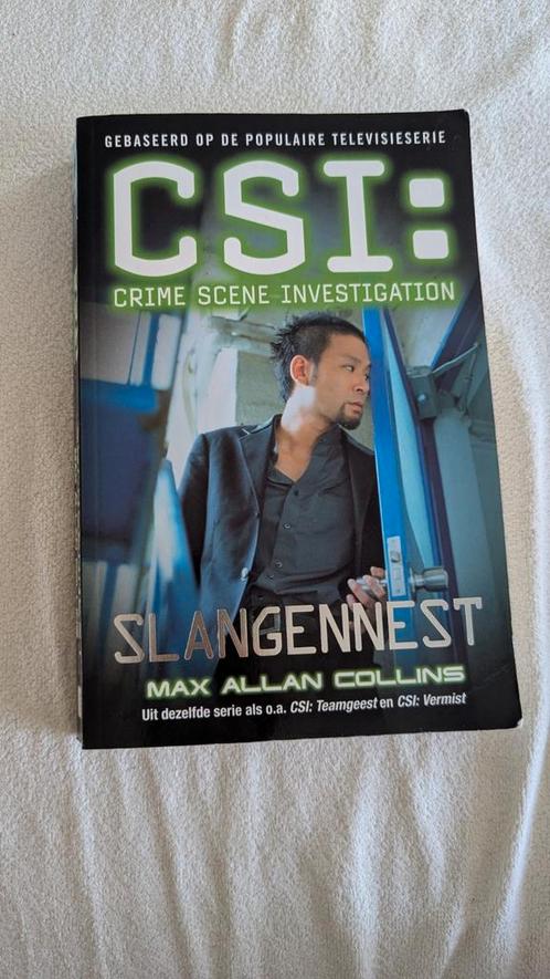 M.A. Collins - CSI: Slangennest, Boeken, Thrillers, Zo goed als nieuw, Amerika, Ophalen of Verzenden