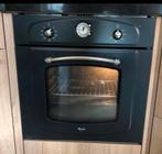 Whirlpool oven landelijk zwart, Witgoed en Apparatuur, Ovens, Hete lucht, Ophalen of Verzenden, Zo goed als nieuw, 45 tot 60 cm