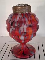 Art Deco zeldzame Opaline Pique Fleurs Vaas, Antiek en Kunst, Antiek | Vazen, Ophalen of Verzenden