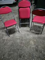 Stoelen inklapbaar catering 20 stuks, Ophalen, Geen, Zo goed als nieuw, Vijf, Zes of meer stoelen