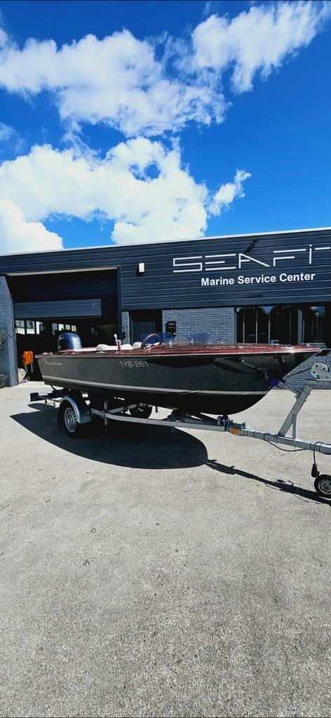 VEGA classic 50PK Yamaha superstaat., Ophalen, 70 pk of meer, 3 tot 6 meter, Buitenboordmotor