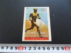 sticker poster olympische spelen helsinki 1952, Ophalen, Zo goed als nieuw, Bedrijf of Vereniging