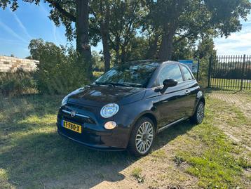 Fiat 500 1.2 C 2014 Zwart beschikbaar voor biedingen