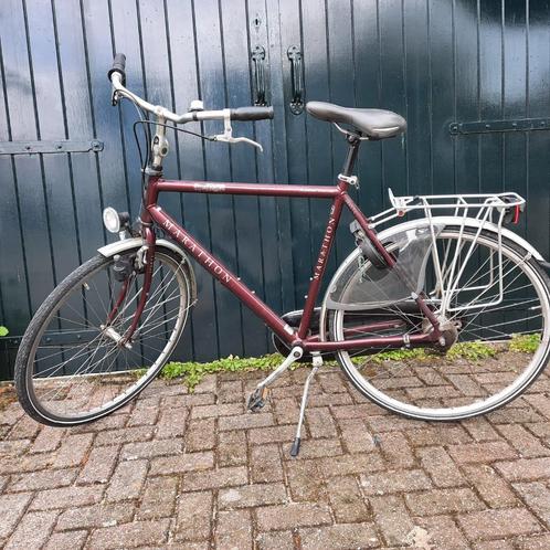 Herenfiets Sparta Marathon 57 inch, Fietsen en Brommers, Fietsen | Heren | Herenfietsen, Gebruikt, Sparta, 57 tot 61 cm, Versnellingen