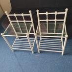Twee nachtkastjes + bijpassend bed (optioneel), Minder dan 55 cm, Zo goed als nieuw, Rechthoekig, Ophalen