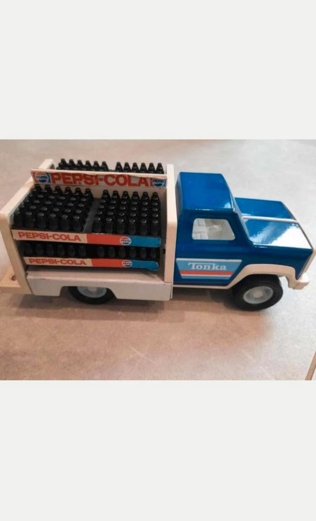 Vintage Tonka Pepsi-Cola Vrachtwagen Jaren 70, Ophalen, Gebruikt, Auto, Overige merken