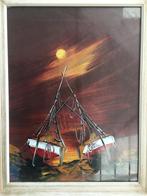 Olie schilderij op doek, Ophalen, Minder dan 50 cm, 50 tot 75 cm, Zo goed als nieuw