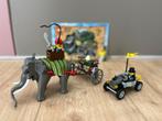 Lego set 7414 - Olifanten karavaan, Kinderen en Baby's, Speelgoed | Duplo en Lego, Ophalen of Verzenden, Gebruikt, Complete set