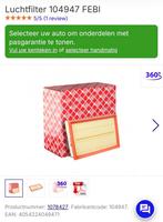 FEBI Luchtfilter VW Polo, Seat Ibiza, Skoda - Nieuw!, Ophalen of Verzenden, Nieuw, Volkswagen